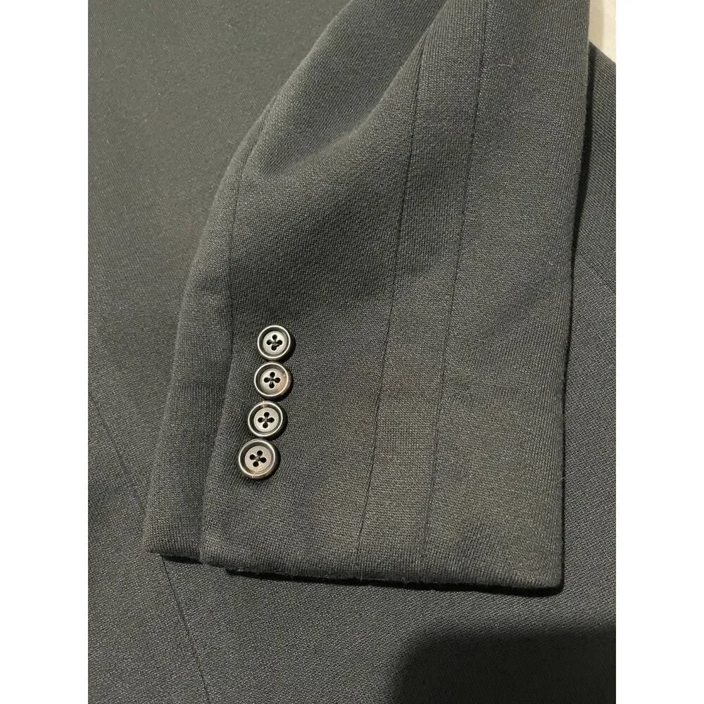 Ralph lauren knit blazer stretchy super casual black label sport businessman 42